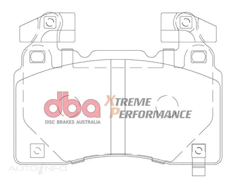 DBA XP Performance Front Brake Pads Holden Commodore (VE | VF | SS-V) Brembo 2013-2017