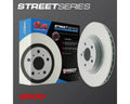 DBA Rear T2 Slotted Street Series Rotor Acura Integra Type R 97-01