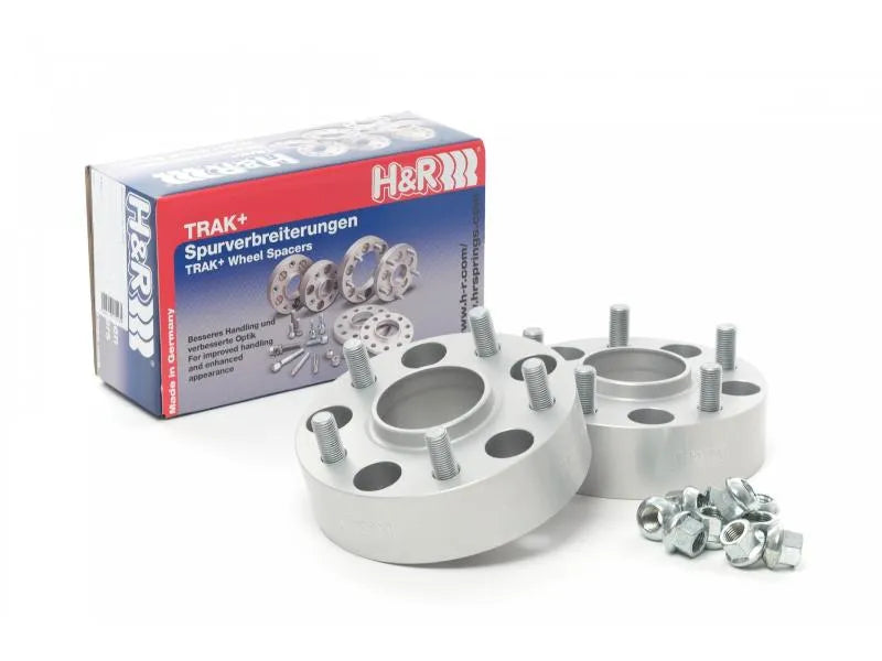 H&R TRAK+ Wheel Spacers 5/130 35mm Black for Porsche 356 1963-1964