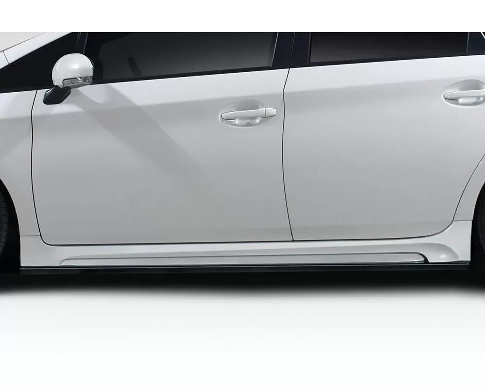 Duraflex TK-R Side Skirts Compatible With 2010-2015 Toyota Prius - 2 Piece