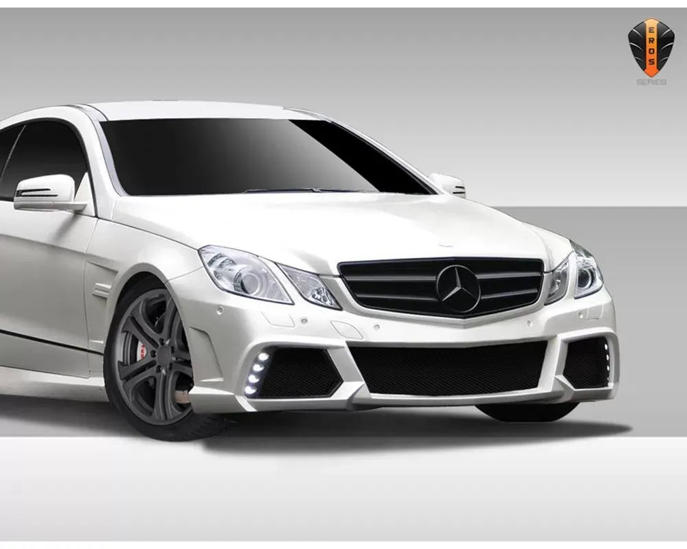 Duraflex Eros Version 3 Front Bumper Cover Compatible With 2010-2013 E Class A207 2DR - 1 Piece