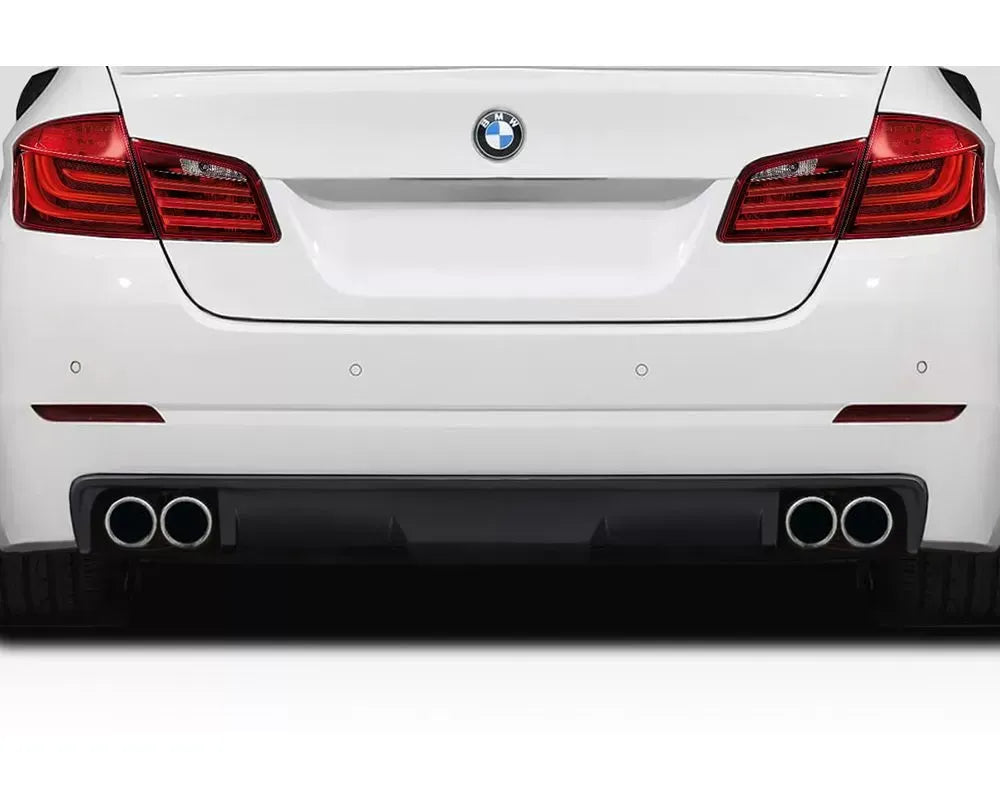 Duraflex Wave Rear Diffuser Compatible With 2011-2016 BMW 5 Series F10 4DR - 1 Piece