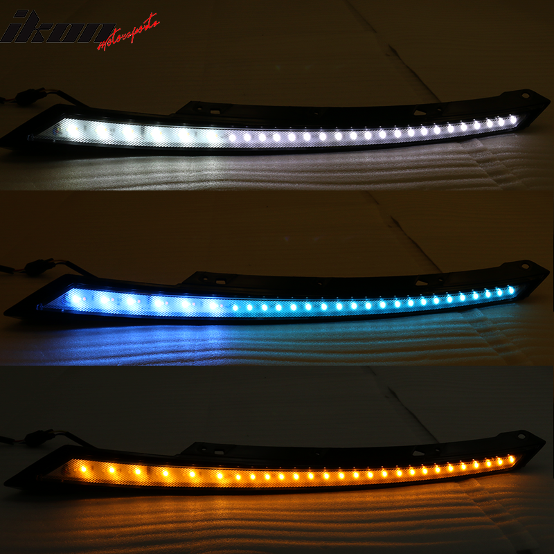 Fits 16-20 Honda Civic 10th Gen Eyebrow Light 3 Colors Running Light