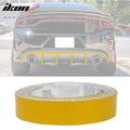 1.5CMx5M Yellow 3M Reflective Stickers Vinyl Pinstripe Safety Warning