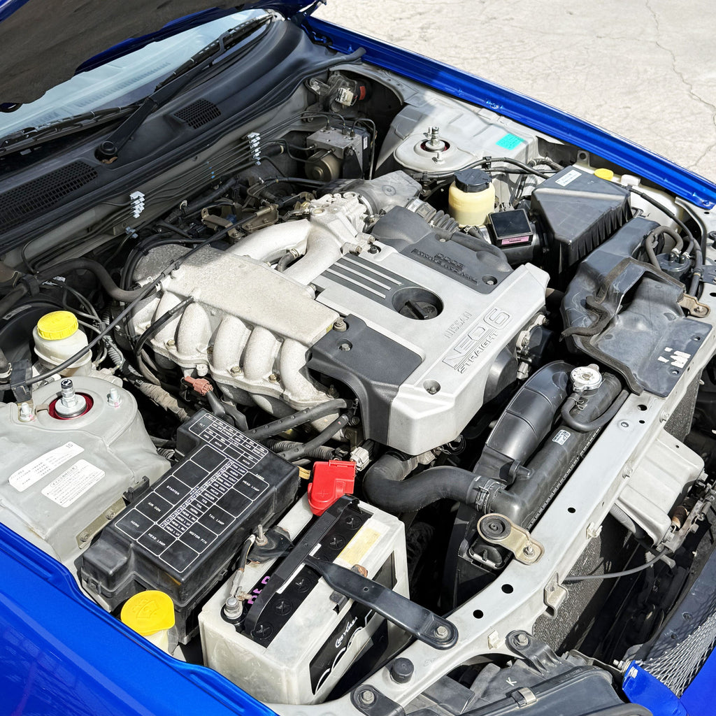 2000 Nissan Bayside Blue Skyline HR34 GT