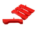 Energy Suspension 3 Row 3.6117R Red Radiator Isolator Pad Set GM Small Block
