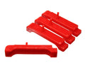 Energy Suspension 4 Row 3.6118R Red Radiator Isolator Pad Set GM Big Block