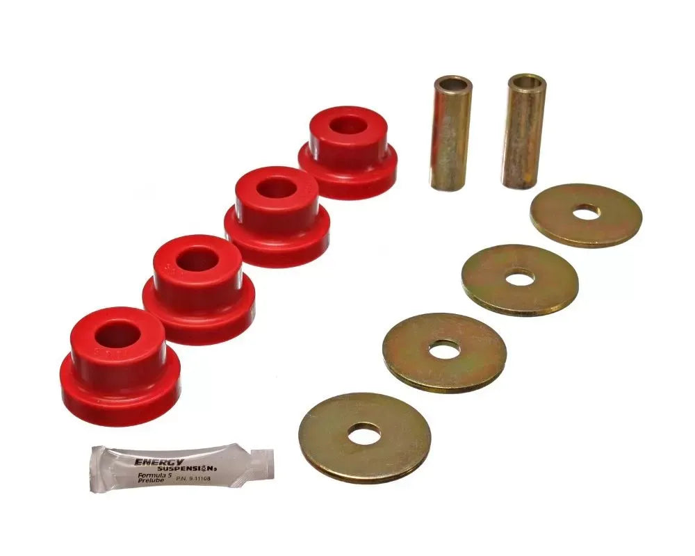 Energy Suspension Red Differential Carrier Mustache Bar Bushings Nissan 240Z|260Z|280Z 1970-1978
