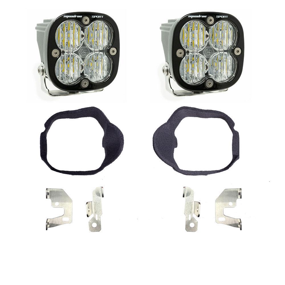 Baja Designs 14-18 Mercedes Sprinter Van Squadron Sport Fog Pocket Light Kit - Clear 448130