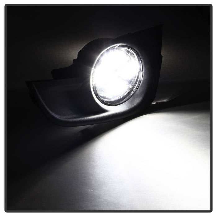 Spyder Nissan Altima 2013-2015 Sedan Daytime DRL LED Running Fog Lights w/Switch Clear FL-DRL-NA13-C 9031649