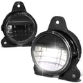 2018-2020 Volvo VNR Full LED Black Fog Lights - Reflector