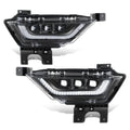 2021-2023 Ford F-150 LED Projector Fog Lights Black