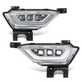 2021-2023 Ford F-150 LED Projector Fog Lights Chrome Housing