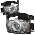 92-95 Honda Civic 4-Door Fog Lights w/ Switch & H3 Bulb - Clear