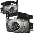 92-95 Honda Civic 4-Door Fog Lights with Switch - Smoke
