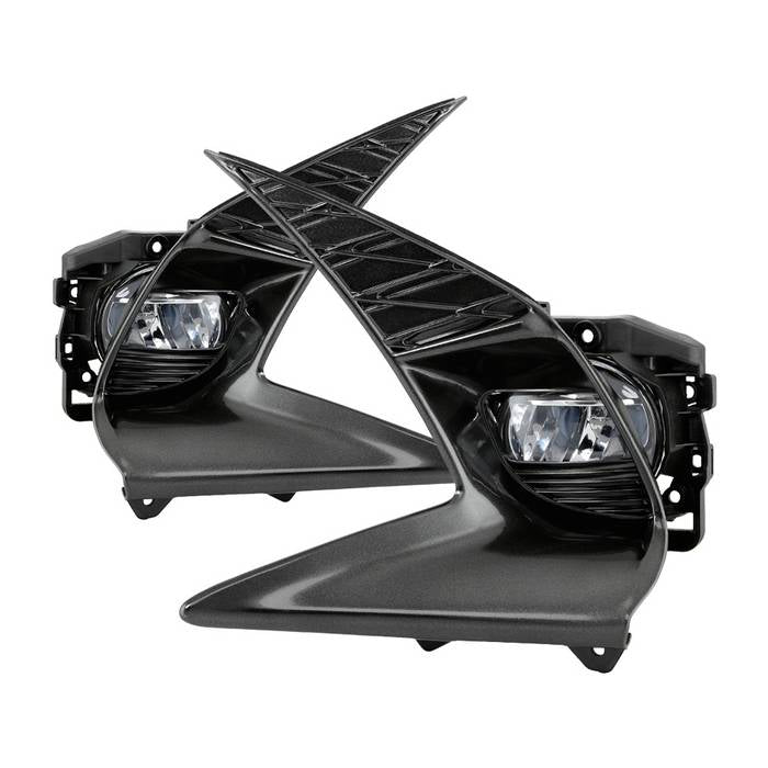 Spyder 16-18 Lexus GS (w/F-Sport Pkg) OEM LED Fog Lights w/OEM switch - Clear (FL-LGS16FS-LED-C) 9044311