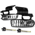 99-06 Chevrolet Silverado Suburban Tahoe Clear Fog Lights w/ Switch