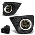 2013-2015 Honda Accord Coupe Fog Lights with Switch & Bezel - Smoke