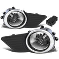 2011-2017 Toyota Sienna Fog Lights with Switch Chrome Bezel H11