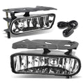 02-06 Cadillac Escalade Fog Lights with Switch Chrome Clear