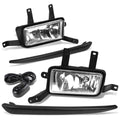 2015-2020 Chevrolet Tahoe Suburban Fog Lights with Switch Chrome