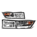 2007-2014 Cadillac Escalade Chrome Clear Fog Lights with Switch