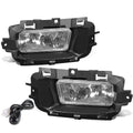 2014-2015 Chevrolet Silverado Fog Lights with Switch Chrome Clear