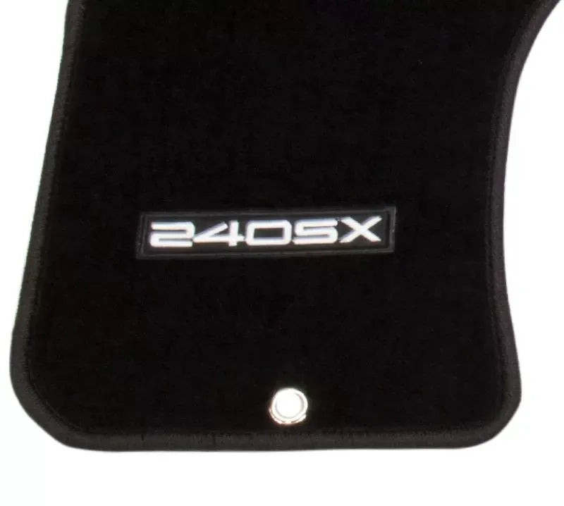 NRG Floor Mats 240SX Logo 2-Piece Nissan 240SX 1989-1998