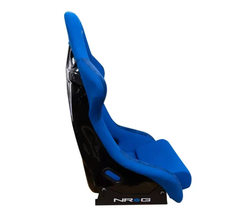 NRG FRP Bucket Seat Large Blue Large