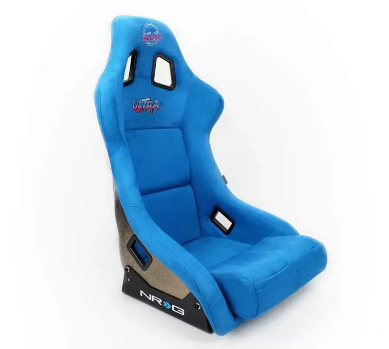 NRG FRP Ultra Edition Bucket Seat Large Blue