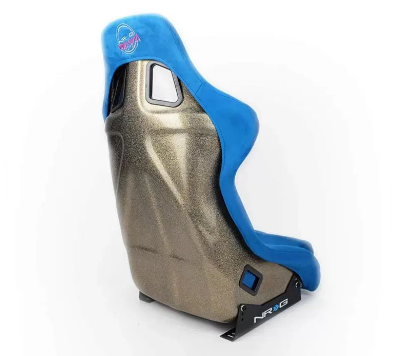 NRG FRP Ultra Edition Bucket Seat Large Blue