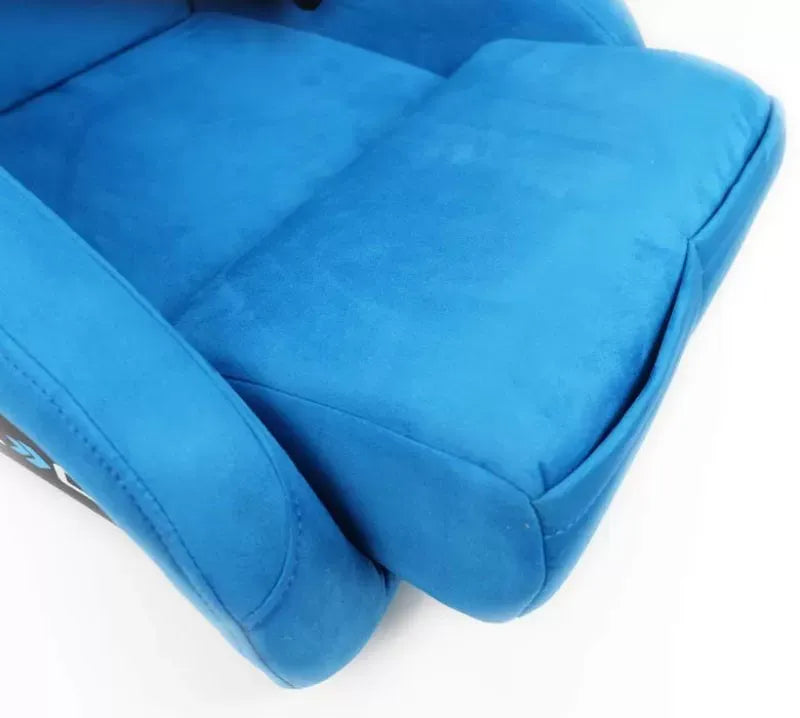 NRG FRP Ultra Edition Bucket Seat Large Blue