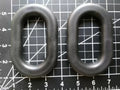 NRG 2-Piece FRP Seats Plastic Harness Inserts