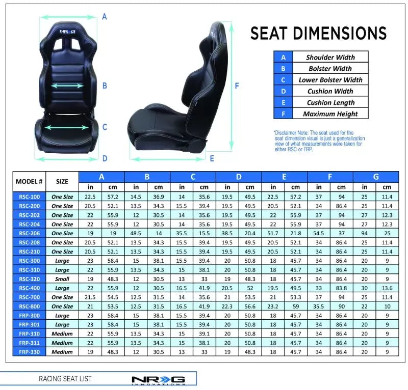 NRG FRP Shield Series Bucket Seat Medium Gray Black