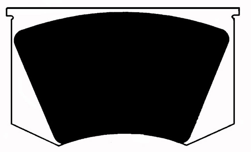 Porterfield Brake Pads for 1975 FERRARI 365 GTB