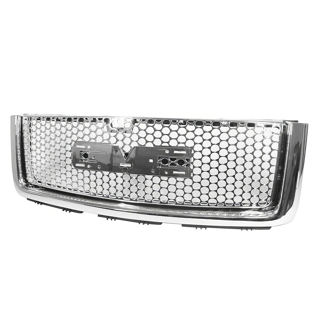 2007-2013 GMC Sierra 1500 Car Front Grille Upper Hood  Guards ABS