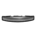 2003-2007 Infiniti G35 Coupe Unpainted Front Bumper Upper Mesh Grille