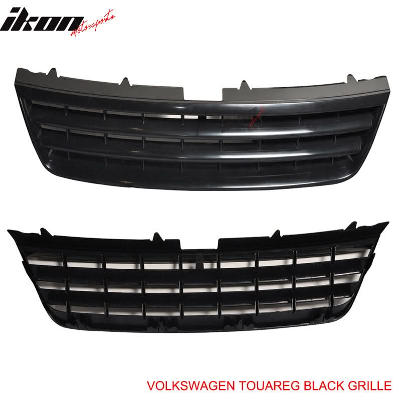 2003-2007 VW Touareg Badgeless Unpainted ABS Front Hood Grille