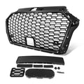 2017-2020 Audi A3/S3 RS3 Style Glossy Black Grille