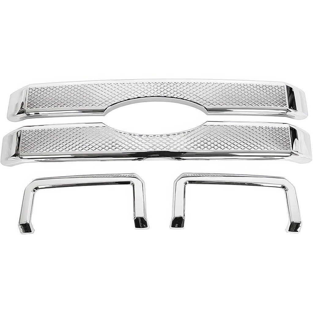 Fits 11-16 Ford F250 350 450 Platinum Moulding Front Mesh Grill
