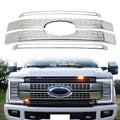 2017-2019 Ford F250 F350 F450 F550 Grill Platinum Chrome Car Grille