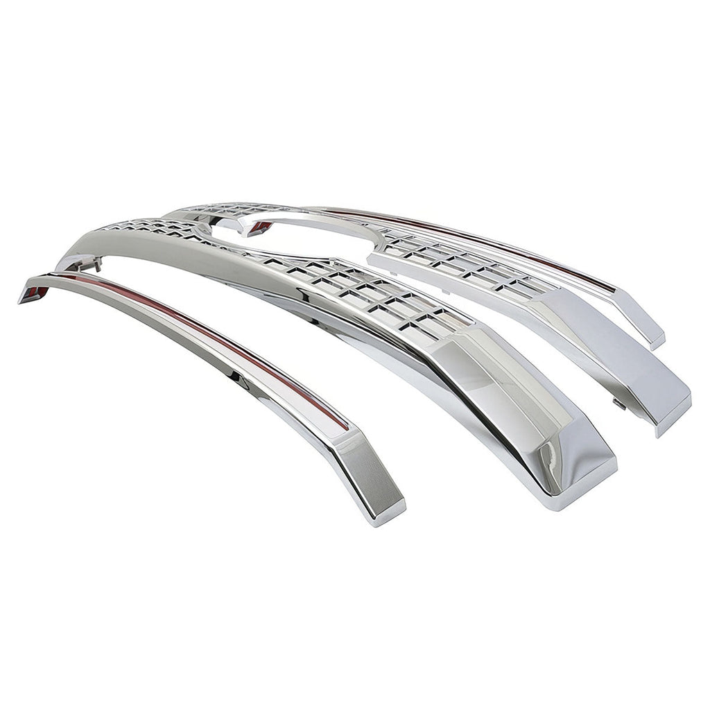 2017-2019 Ford F250 F350 F450 F550 Grill Platinum Chrome Car Grille