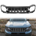 2021-2025 Ford Bronco Sport Grille Upper Guard Gloss Black Mesh Grill