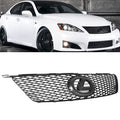 2006-2008 Lexus IS250 IS350 Grill Black Mesh Hood Grille ABS
