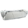 Fits 05-11 Tacoma Chrome Replacement Front Hood Bumper Mesh GrilleABS