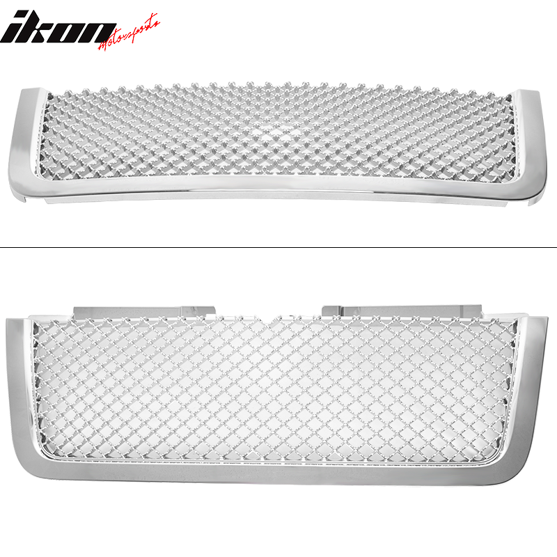 2006-2009 Chevrolet Trailblazer LT  B Style Front Bumper Grille ABS