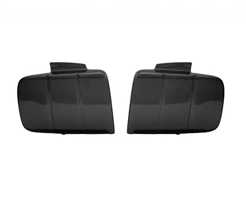 GT Styling 3 pcs Black Out Panel Taillight Cover Kit Smoke Ford Mustang 2005-2009