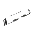 Audi RS3 8V Sedan 2.5L Carbon Fiber Front Bumper Scoop Trims 2017 - 2019