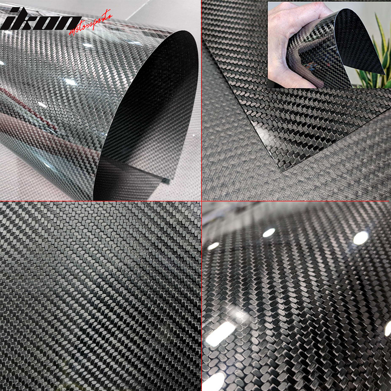 Universal CF (CF) Sheet Plate Panel 3K Plain Weave (12 X 39.2in)