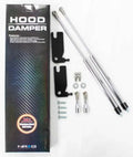 NRG Hood Damper Kit Polished Honda Civic 1992-1995